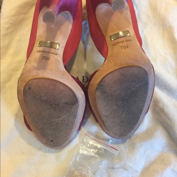 Badgley Mischka Pink Heels - Picture 4 of 5